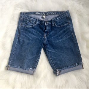 Abercrombie & Fitch Vintage Jean Capri Shorts